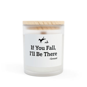 Frosted Glass Candle, 11oz - If You Fall