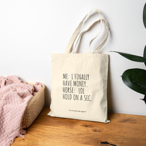 Cotton Canvas Tote Bag - LOL