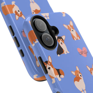 Tough Phone Cases - Corgi Love
