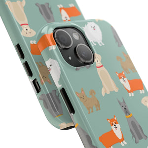 Tough Phone Cases - Corgi & Friends
