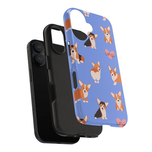 Tough Phone Cases - Corgi Love