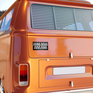 Bumper Stickers - Half Pass/Bad Ass