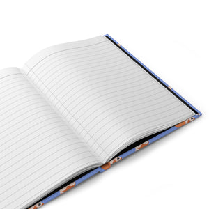 Hardcover Journal Matte (Lined) - Corgi Love