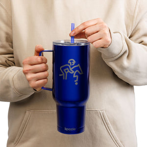 Insulated Tumbler with Lid, 40oz (Engraving) - Hunter/Jumper