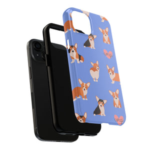 Tough Phone Cases - Corgi Love