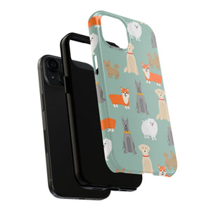 Tough Phone Cases - Corgi & Friends