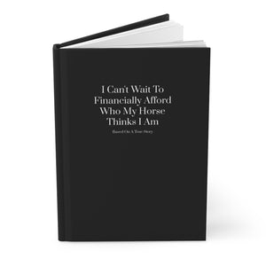 Hardcover Journal Matte - Financially Afford