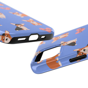Tough Phone Cases - Corgi Love
