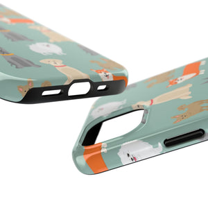 Tough Phone Cases - Corgi & Friends
