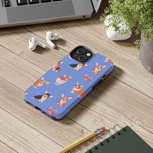 Tough Phone Cases - Corgi Love