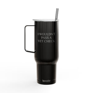 Insulated Tumbler with Lid, 40oz (Engraving) - Vet Check