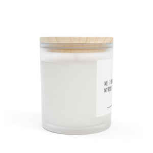 Frosted Glass Candle, 11oz - Hold On A Sec