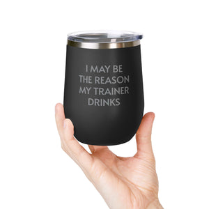 Wine Tumbler, 12oz -Trainer Drinks