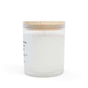 Frosted Glass Candle, 11oz - Didn't See The Distance