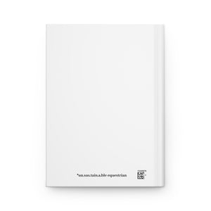 Hardcover Journal Matte (Lined) - Dressage/Repeat