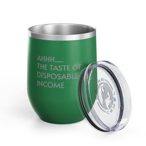 Wine Tumbler, 12oz - Disposable Income