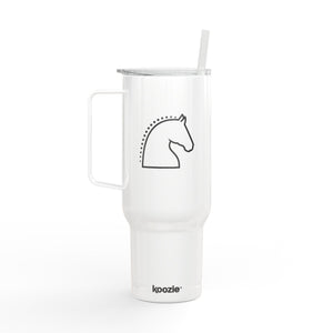 Insulated Tumbler with Lid, 40oz (Engraving) - Horse Bust