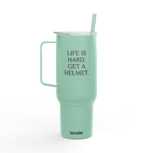 Insulated Tumbler with Lid, 40oz (Engraving) - Life Is Hard