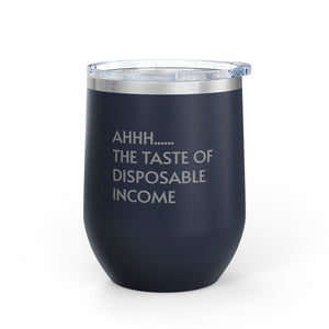 Wine Tumbler, 12oz - Disposable Income