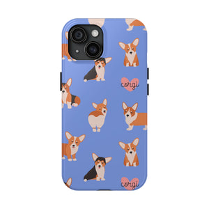 Tough Phone Cases - Corgi Love