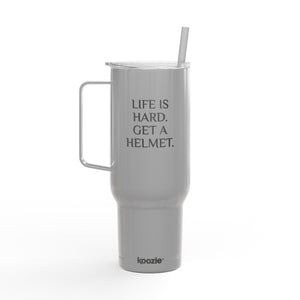 Insulated Tumbler with Lid, 40oz (Engraving) - Life Is Hard