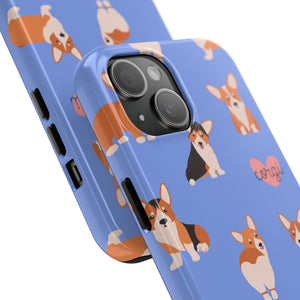 Tough Phone Cases - Corgi Love