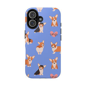 Tough Phone Cases - Corgi Love