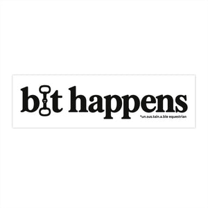 Bumper Stickers - Bit Happens