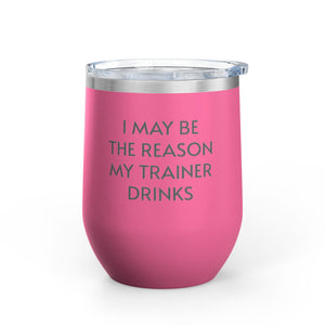 Wine Tumbler, 12oz - Trainer Drinks - Pastels