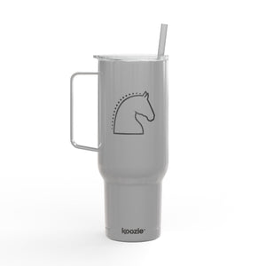 Insulated Tumbler with Lid, 40oz (Engraving) - Horse Bust