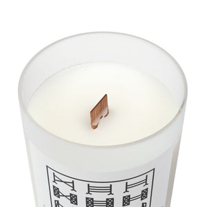 Frosted Glass Candle, 11oz - Escalated Quickly