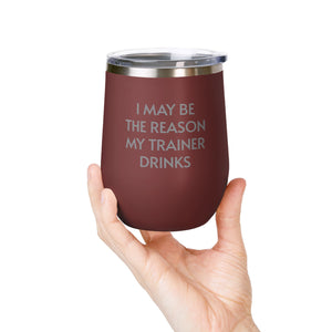 Wine Tumbler, 12oz -Trainer Drinks