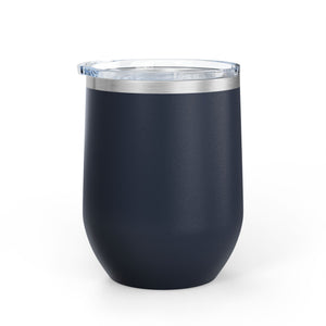 Wine Tumbler, 12oz - Bubbles/Banamine
