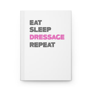 Hardcover Journal Matte (Lined) - Dressage/Repeat