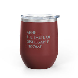 Wine Tumbler, 12oz - Disposable Income