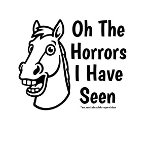 Die Cut Vinyl Stickers - 3x3 - Horrors