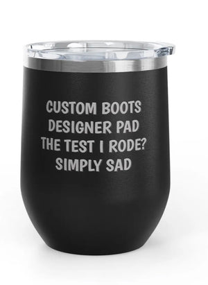 Wine Tumblers, 12 oz. - Custom Boots
