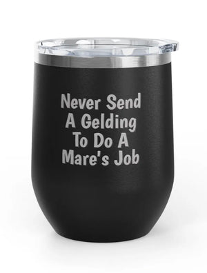Wine Tumblers -  12 oz. - Gelding/Mare