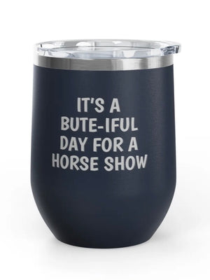 Wine Tumblers, 12 oz. - Bute-iful Day