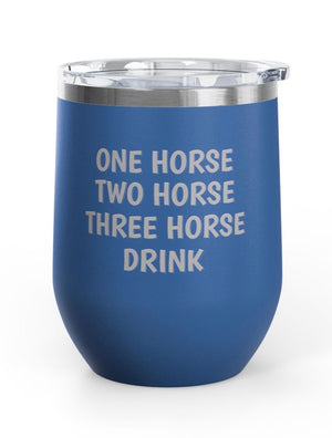 Wine Tumblers, 12 oz. - One/Two/Drink