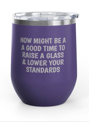 Wine Tumblers, 12 oz. - Lower Standards