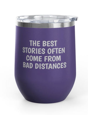 Wine Tumblers, 12 oz. - Stories/Distances