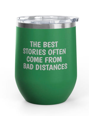 Wine Tumblers, 12 oz. - Stories/Distances