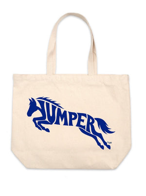 Jumbo Cotton Canvas Tote Bag - 19" x 16" - Jumper