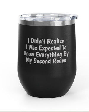 Wine Tumblers, 12 oz - Second Rodeo