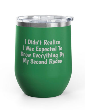 Wine Tumblers, 12 oz - Second Rodeo