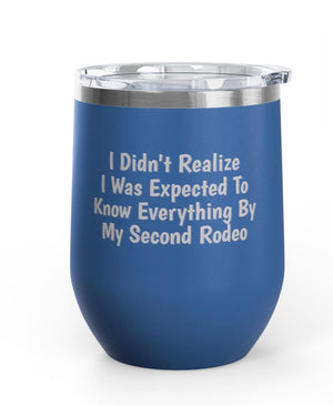 Wine Tumblers, 12 oz - Second Rodeo