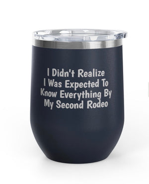 Wine Tumblers, 12 oz - Second Rodeo