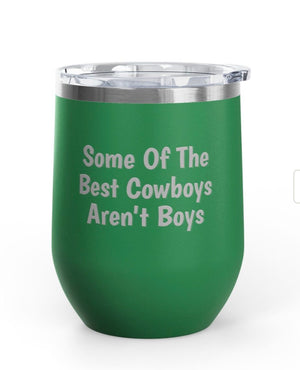 Wine Tumblers, 12 oz. - Best Cowboys