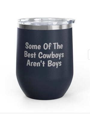 Wine Tumblers, 12 oz. - Best Cowboys